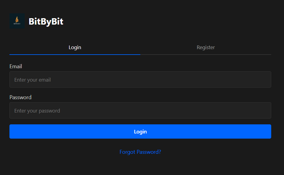 Secure Login Page Preview